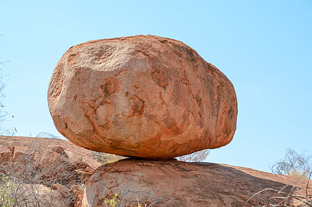 brown rock on rock during day thumbnail