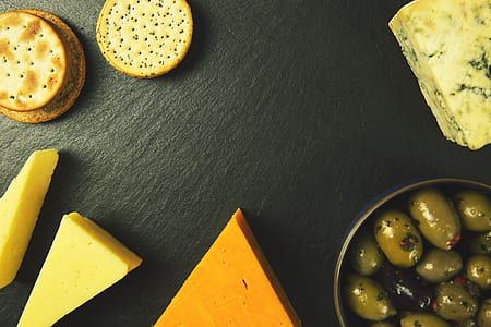 slice cheese and biscuit thumbnail