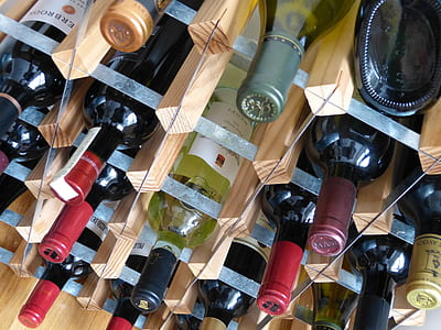 assorted-label wine bottle lot thumbnail
