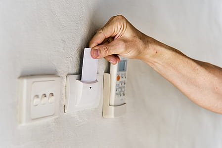 Person Inserting Magnetic Card In Reader thumbnail