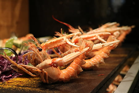 close-up photography of cooked crawfish thumbnail