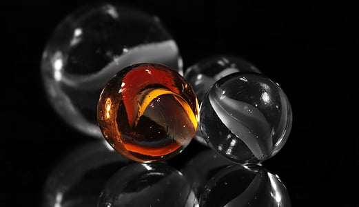 several toy marbles thumbnail