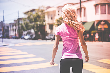 Young Sexy Fit Woman Preparing Herself For Morning Jogging thumbnail