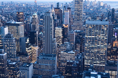 aerial photography of city thumbnail