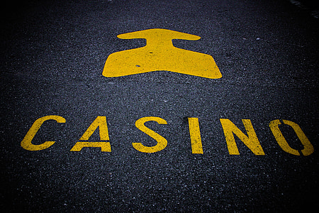 casino road sign thumbnail