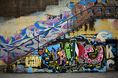 graffiti on walls thumbnail