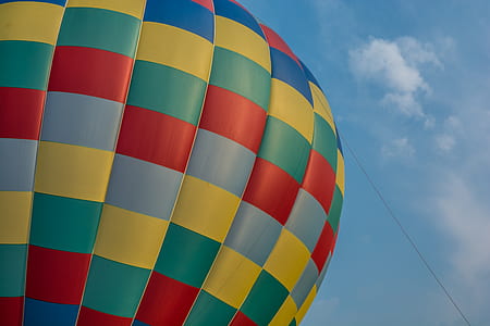 multicolored hot air balloon at daytime thumbnail