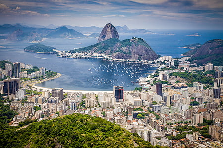 white high-rise buildings near body of water thumbnail