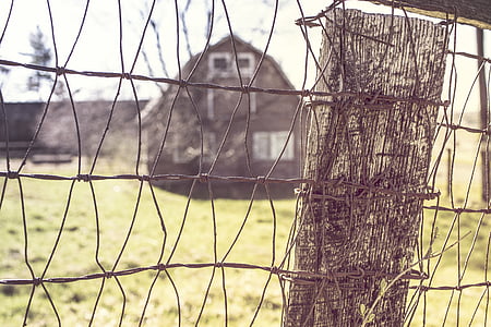 shallow focus photography of gray fence thumbnail