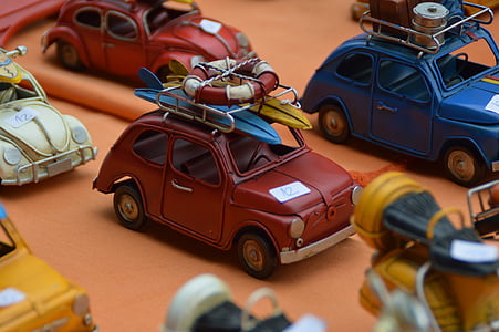 assorted-color Volkswagen Beetle die-cast scale model lot thumbnail