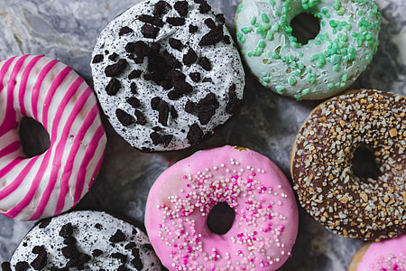 Colorful donuts thumbnail