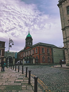 city, road, sky, people thumbnail