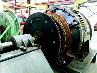 photography of black and gray industrial machine thumbnail