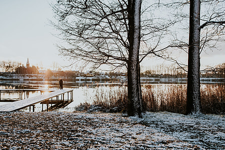 Winter walk by the lake thumbnail