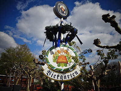Biergarten sign thumbnail