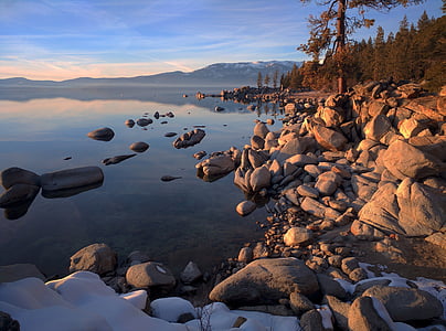 reflection, nature, water, lake, california, natural thumbnail