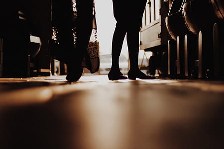 silhouette of person standing thumbnail