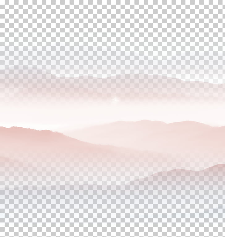 Fog Euclidean , Effect element, mountain range illustration PNG clipart