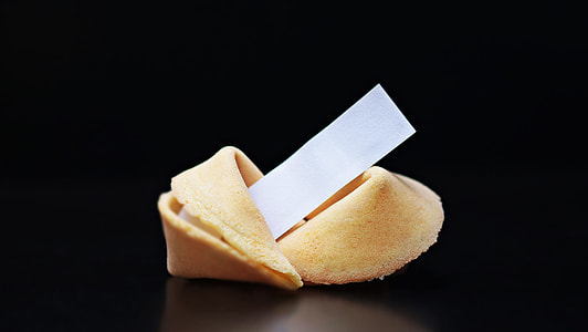 fortune cookie with black background thumbnail