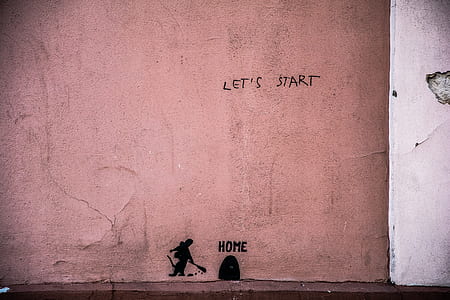 wall, concrete, pavement, graffiti thumbnail