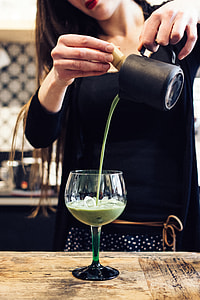 Preparing Matcha cocktail thumbnail