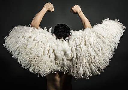 Man With White Wings thumbnail