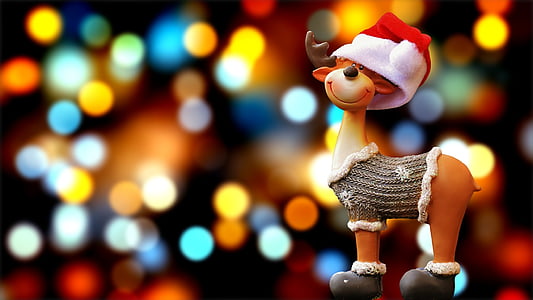 brown and gray deer figurine thumbnail