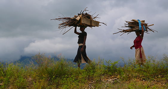 two people walkthrough under cloudy sky at daytime thumbnail