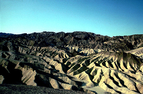 Gower Gulch landscape and badlands at Death Valley National Park, Nevada thumbnail