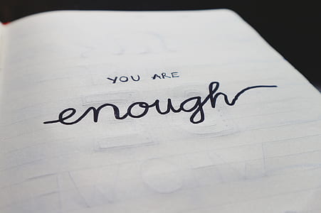 You Are Enough Text thumbnail