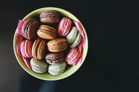 macarons in bowl thumbnail