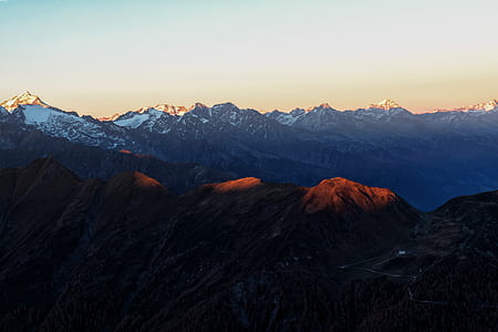 Aerial Photography of Mountains thumbnail