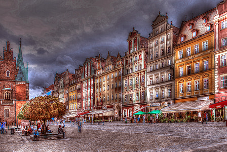 multicolored houses photography thumbnail