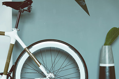 gray bicycle wheel with tire thumbnail
