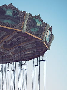 carnival, carousel, fair, sky thumbnail
