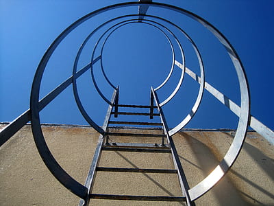 grey steel ladder thumbnail