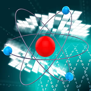 Atom Molecule Representing Experiments Formula And Scientist thumbnail