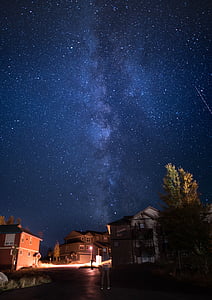 long exposure photography of stars thumbnail