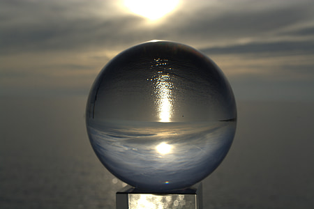 ball with reflection of body of water thumbnail