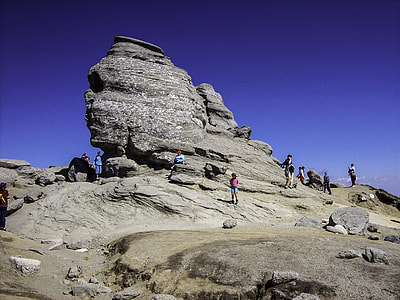 The Bucegi Sphinx in Romania thumbnail