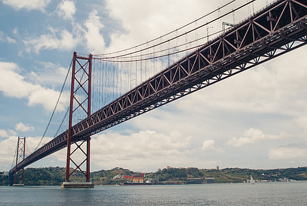 The 25 de Abril Bridge in Lisbon thumbnail