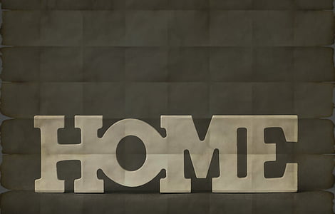 home freestanding letter illustration thumbnail