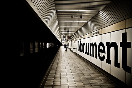 person walking on empty hallway thumbnail