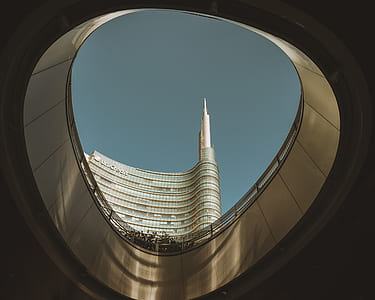 low angle view of high-rise building thumbnail