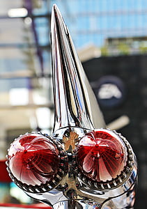 silver-colored and red taillights thumbnail