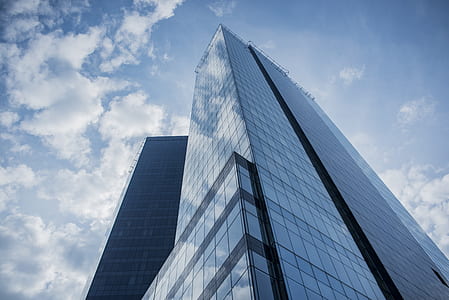 low view photography of high-rise building thumbnail