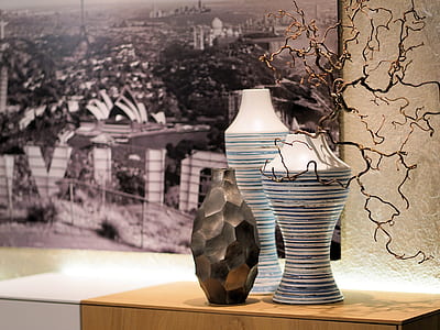 white ceramic vases thumbnail