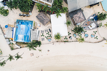 aerial view, seashore, daytime, architecture thumbnail