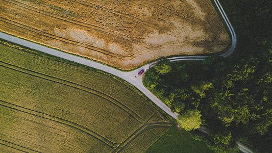 aerial photography of grass field thumbnail