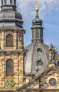 beige and brown cathedral under blue sky thumbnail